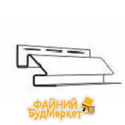 Royal Siding Внутренний угол, 3,05м, белый