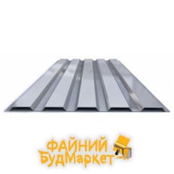 Роанто Профнастил ПК-20, раб. 1,1м, 0,45мм, цинк