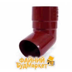Bryza Колено трубы, желоб d=125мм, труба d=90мм, медный