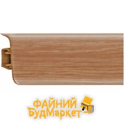 Росмат Рико Лео Плинтус пластиковый №101 Вишня, 56х22х2500мм