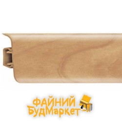 Росмат Рико Лео Плинтус пластиковый №118 Орех грецкий, 56х22х2500мм