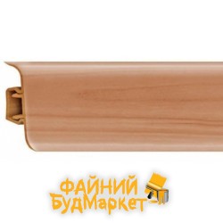 Росмат Рико Лео Плинтус пластиковый №117 Ольха, 56х22х2500мм