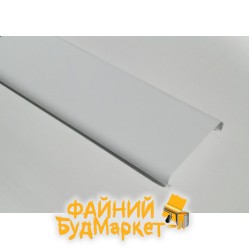 ALUBEST Реечный потолок алюминиевый 84мм, длина 3м, белый