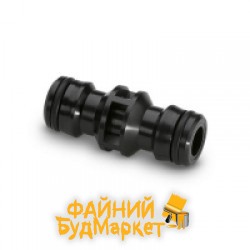 Verano Maestro Двухсторонний соединитель для шланга пластиковый, 3/4', 1/2'
