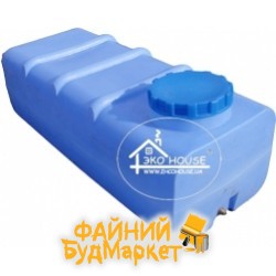 Европласт Емкость для воды квадрат. 71х133,5х65мм, 500л