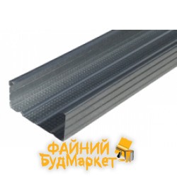 Украина Направляющий профиль UW-75, 0,4 мм, 3 м