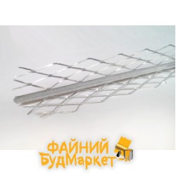 Украина Угол для мокрой штукатурки оцинкованный, 3м