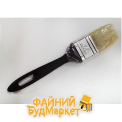 Budmonster Щетка флейцевая Евро деревянная ручка 1,5, 100мм 1/12