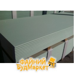 Knauf Влагостойкий гипсокартон 12,5x1200x2000мм