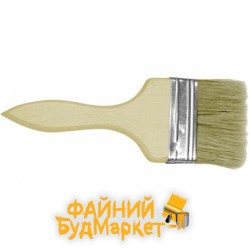 Budmonster Щетка флейцевая Евро деревянная ручка 3,0