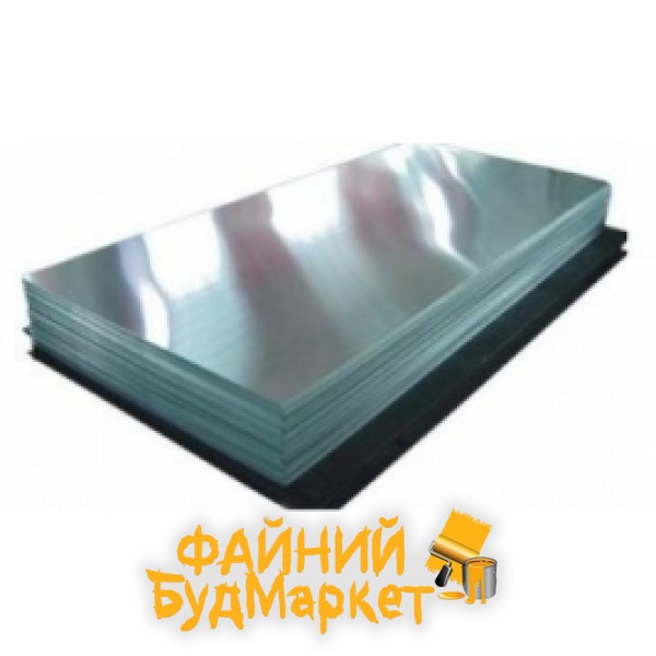 Стальной мир Гладкий лист, цинк, 0,4мм