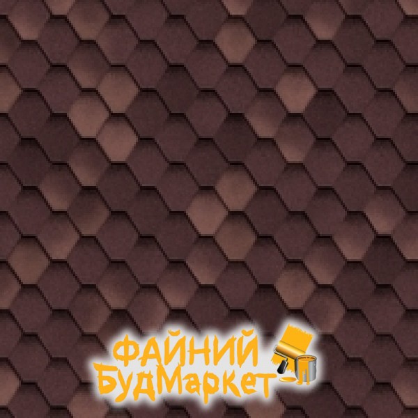 Шинглас Черепица Классик Кадриль Соната, цвет виски, 2,6м2