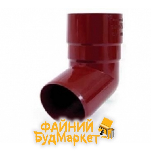 Bryza Колено трубы, желоб d=75мм, труба d=63мм
