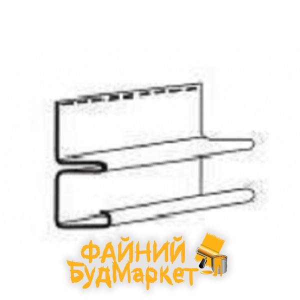 Royal Siding F планка, 3,81м, коричневый