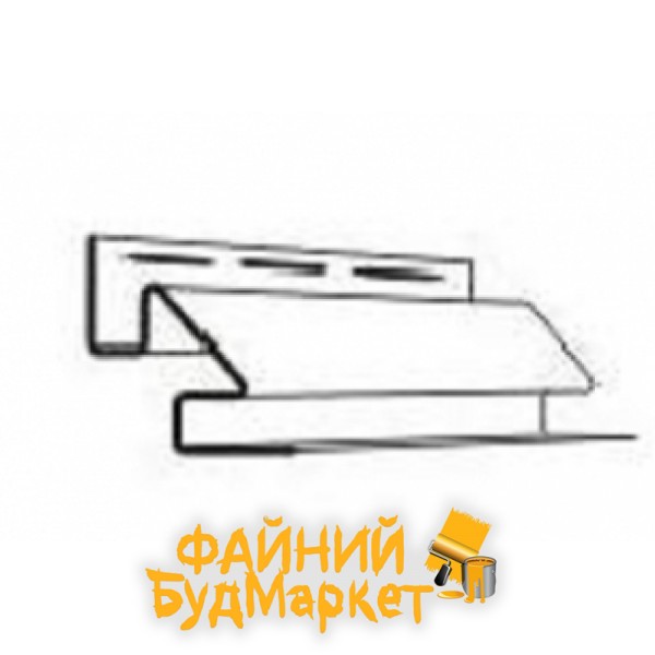 Royal Siding Внутренний угол, 3,05м, зеленый