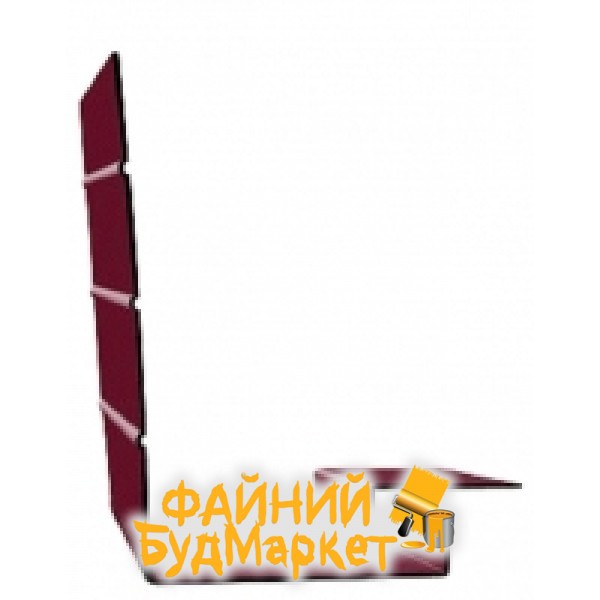 Docke J профиль, 3,05м, гранат