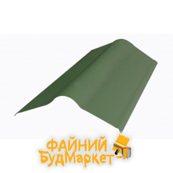Ондувилла Коньковый элемент 0,9м, зеленый классик