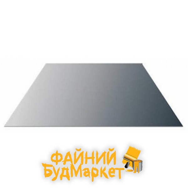 Роанто Гладкий лист 1,25х2,0м, 0,4мм, цинк