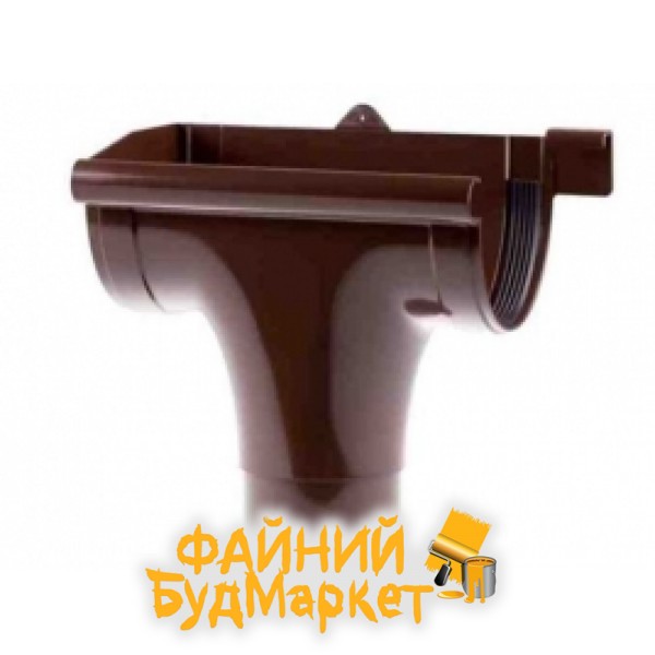 Акведук Лейка водосточная, коричневая