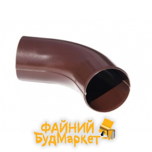 Акведук Колено трубы, d= 87/70, коричневый