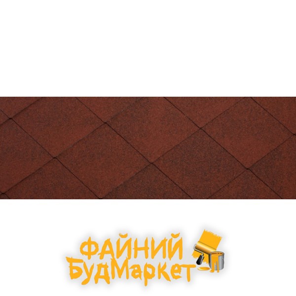 Katepal Битумная черепица, Foxy, красный