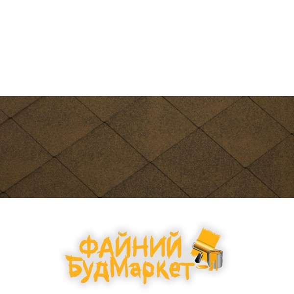 Katepal Битумная черепица, Foxy, коричневый