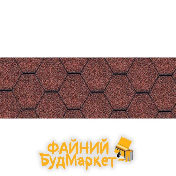Katepal Битумная черепица, Classik-KL, красный