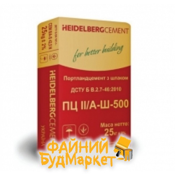 Украина Цемент 500, ПЦ ІІ А-Ш, 25кг