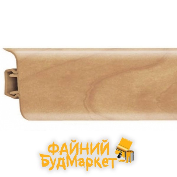 Росмат Рико Лео Плинтус пластиковый №118 Орех грецкий, 56х22х2500мм