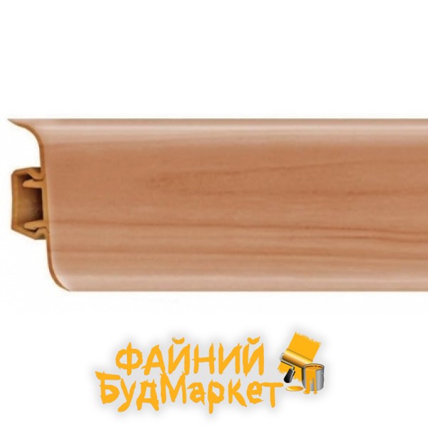 Росмат Рико Лео Плинтус пластиковый №117 Ольха, 56х22х2500мм