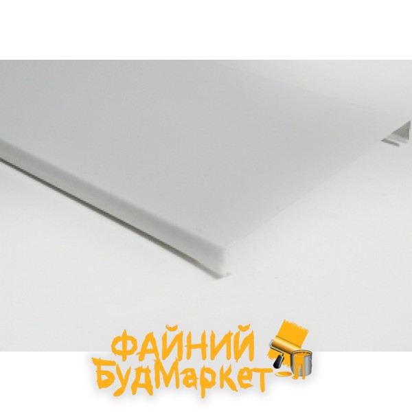 ALUBEST Реечный потолок алюминиевый 135мм, длина 4м, белый