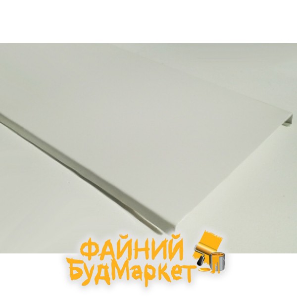 ALUBEST Реечный потолок алюминиевый 135мм, длина 3м, белый