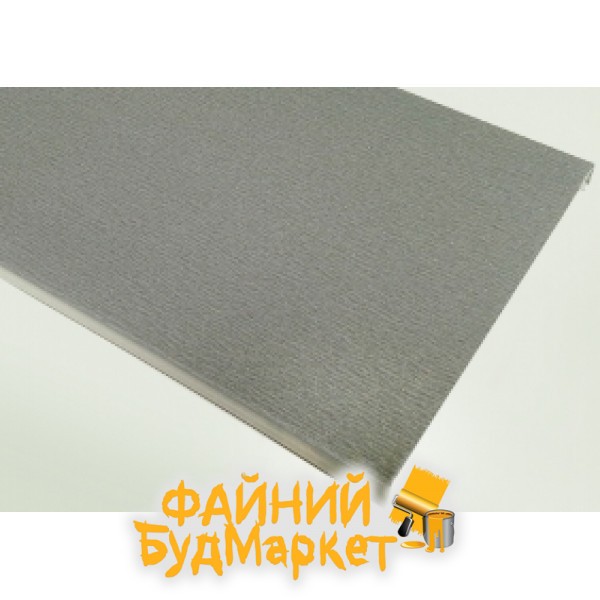 ALUBEST Реечный потолок алюминиевый 135мм, длина 3м, металлик