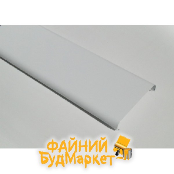 ALUBEST Реечный потолок алюминиевый 84мм, длина 3м, белый