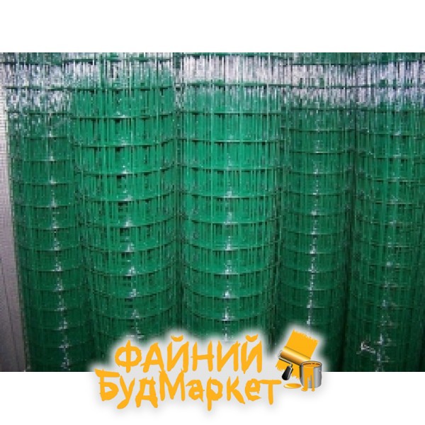 Заграда Классик сетка рабица ПВХ, оцинк. 50х100х1500мм, 25м