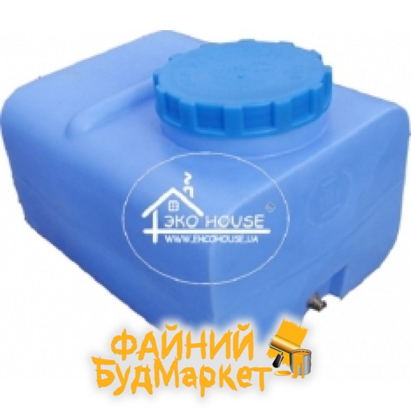 Европласт Емкость для воды квадрат. 52х80х62мм, 200л