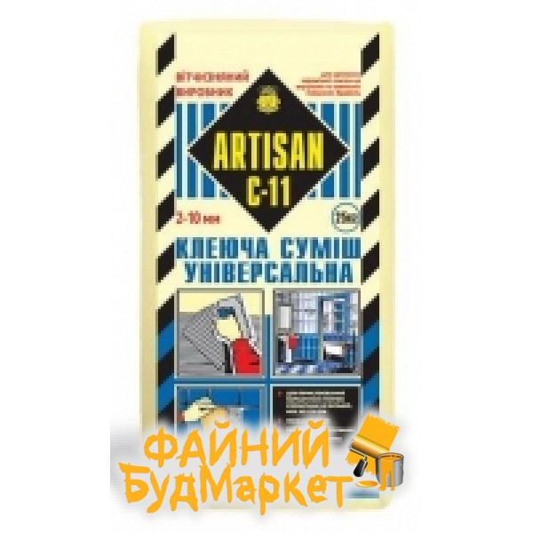 Artisan С-11 Клей для плитки универсальный, 25 кг