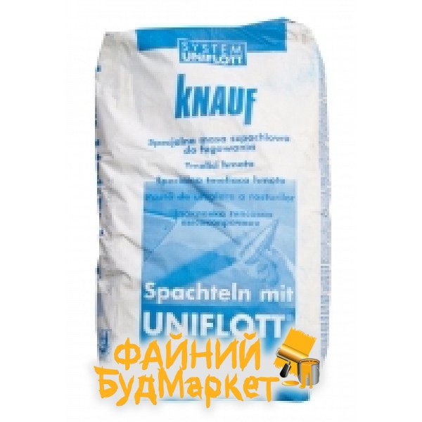 Knauf Унифлот высокопрочная шпаклевка для швов, 25 кг