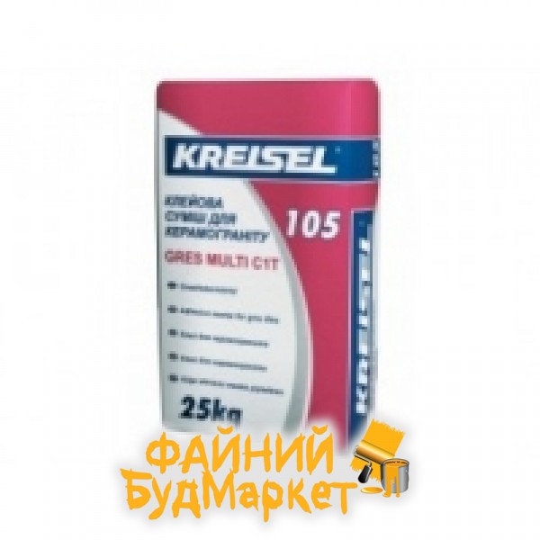  105 GRES MULTI (25 ) Клей /керамограніта КREISEL