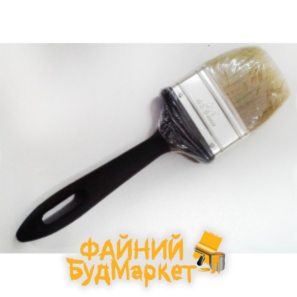 Budmonster Щетка флейцевая Евро пластиковая ручка 2,5, 60мм 1/12