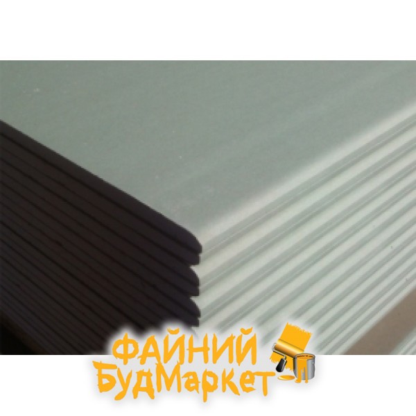 Knauf Влагостойкий гипсокартон 12,5x1200x2500мм