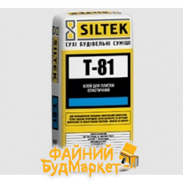 Siltek T-81 клей для плитки эластичный, 25 кг