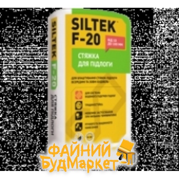 Siltek F-20 стяжка для пола, 25 кг
